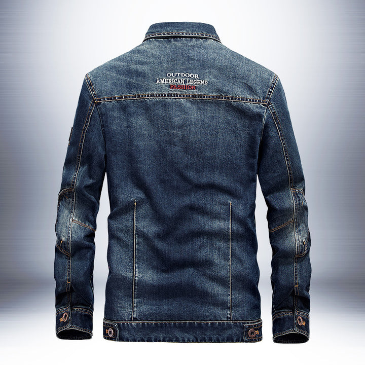 Men's Denim Jacket Lisslune