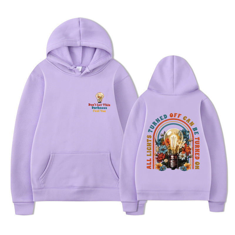 Women's hoodie with colorful design and relaxed fit Lisslune