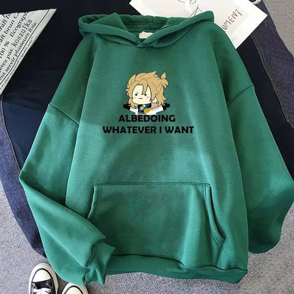 Women’s hoodie with artistic graphic design and motivating lettering Lisslune