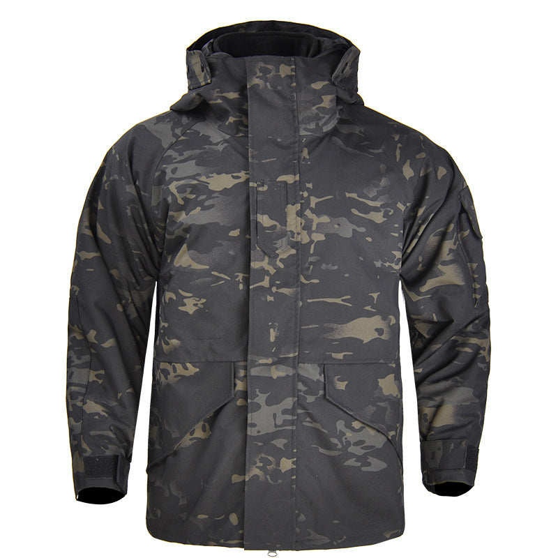 Men's weatherproof camouflage jacket Lisslune