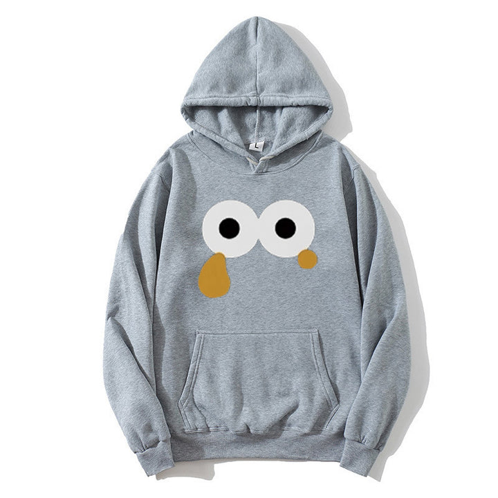 Women's hoodie with eye-catching cartoon print Lisslune