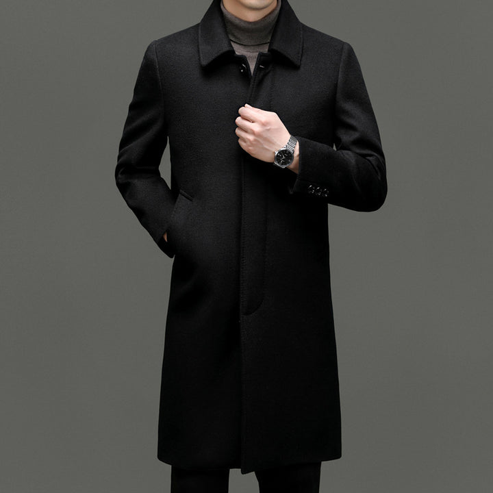 Men's Elegant Long Coat Lisslune