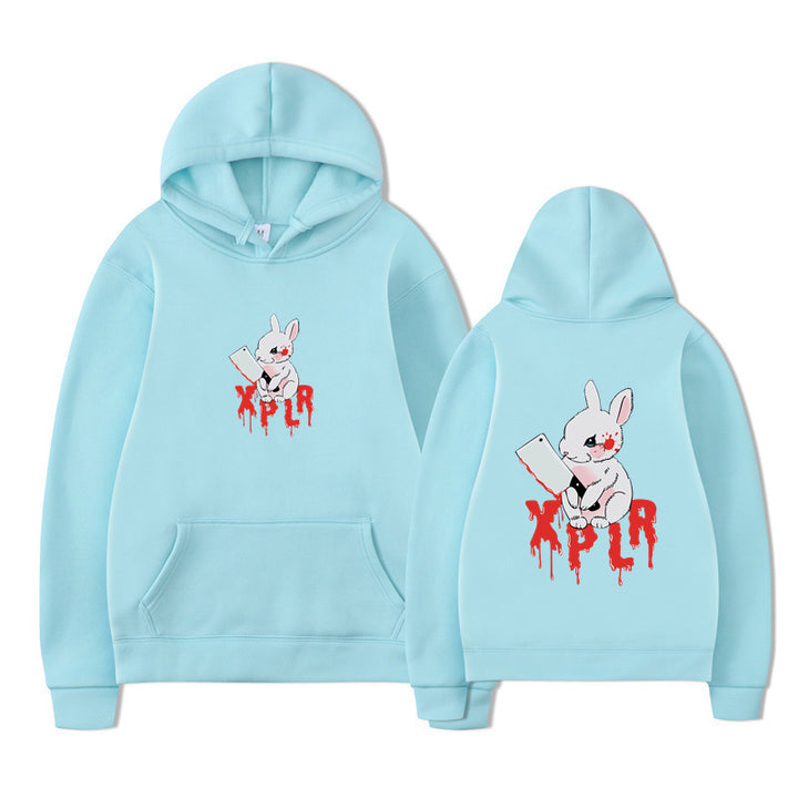Women's hoodie with striking cartoon motif and comfortable fit Lisslune