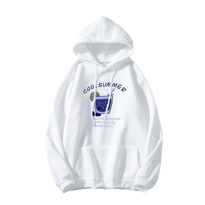 Women's hoodie with cheerful summer motif Lisslune