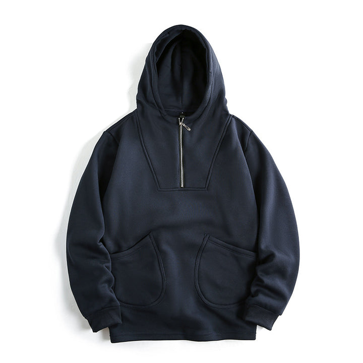 Men's hoodie with innovative zipper and comfortable fit Lisslune