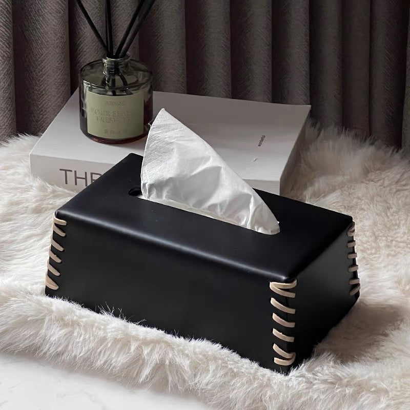 Lisslune | NeutralTones - Modern Tissue Box Cover