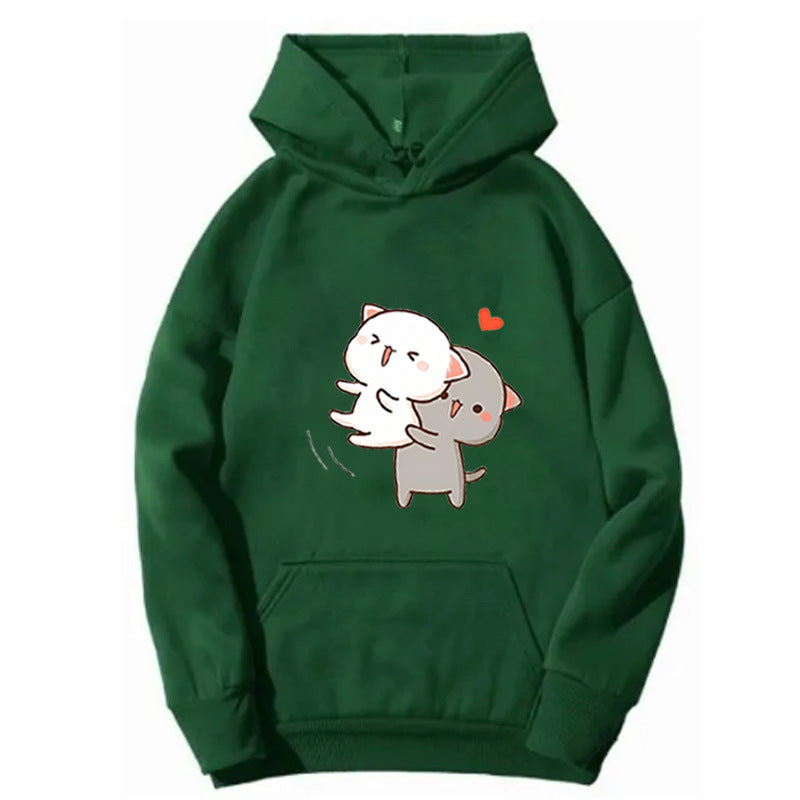 Women's hoodie with playful animal design Lisslune