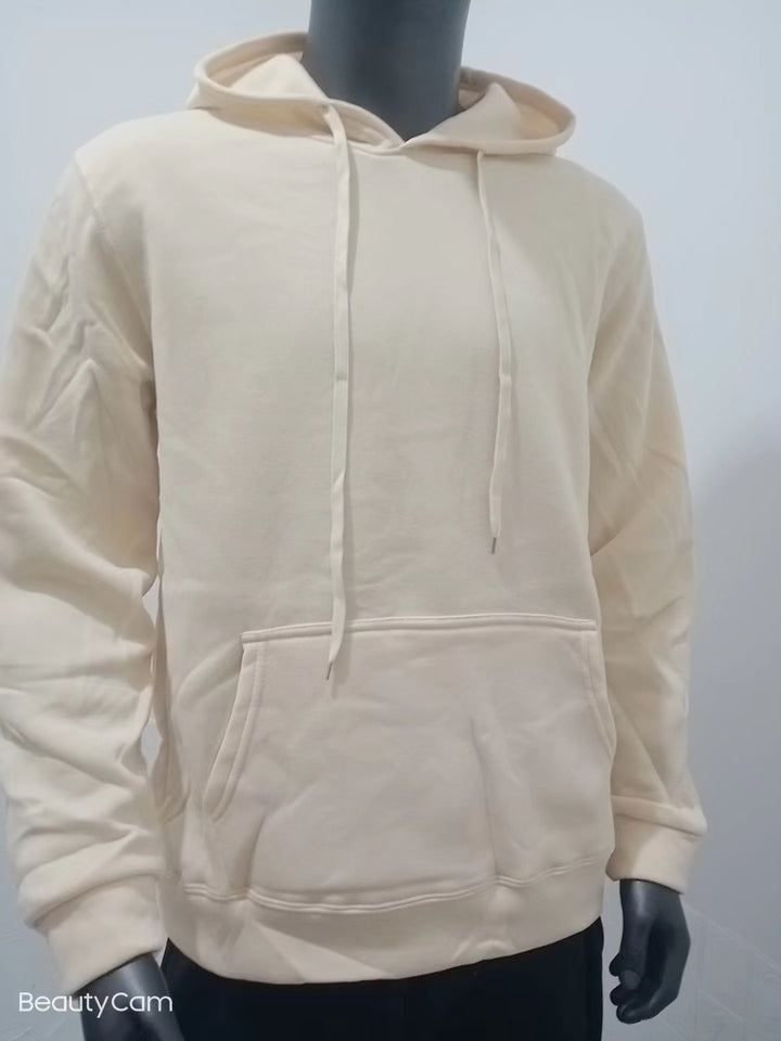 Men's hooded sweater with a fashionable cut and casual lining Lisslune