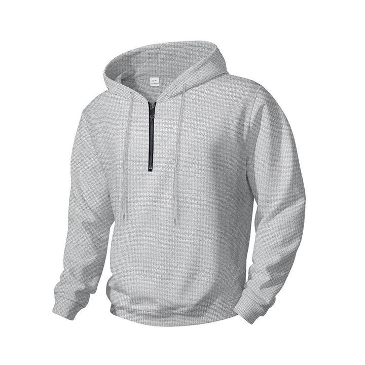 Men's sporty hoodie with functional zipper Lisslune