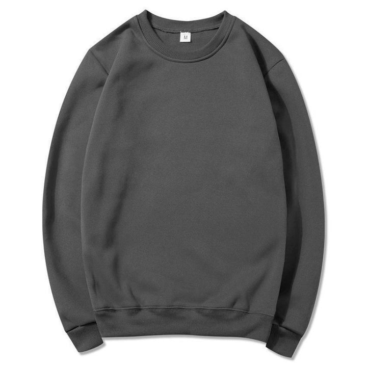 Women's sweatshirt made of soft cotton material with round neckline Lisslune