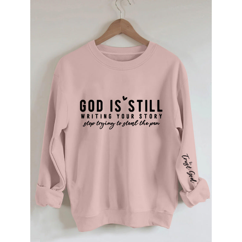 Women’s sweatshirt with inspiring lettering and soft material Lisslune