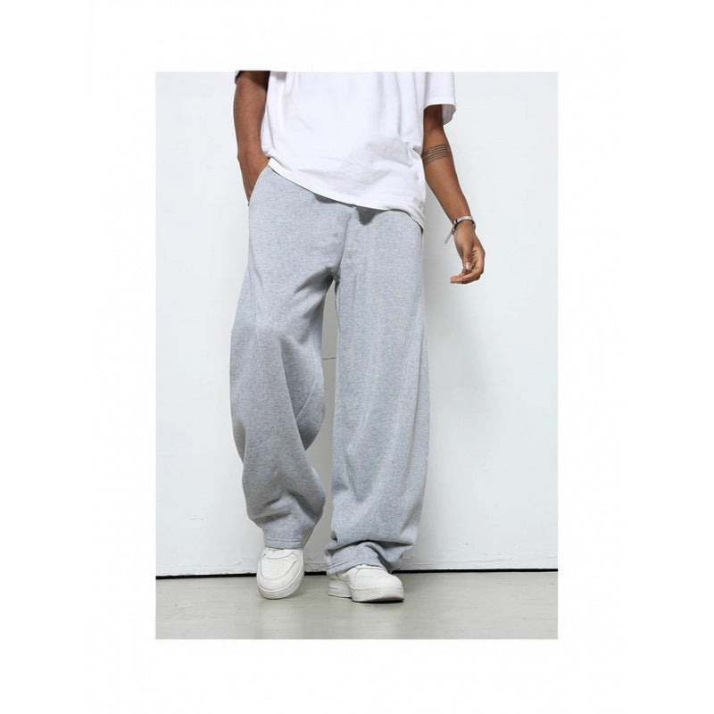 Men's loose-fitting jogging pants with a casual cut and practical pockets Lisslune