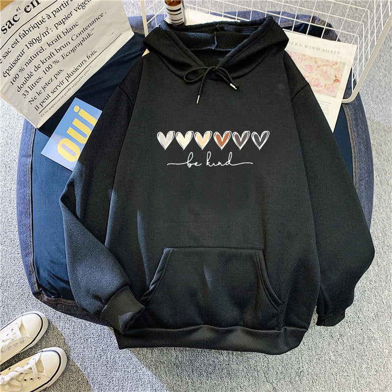 Women's hoodie with creative heart design Lisslune