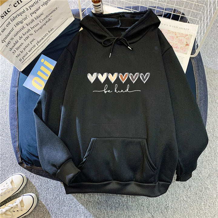 Women's hoodie with creative heart design Lisslune