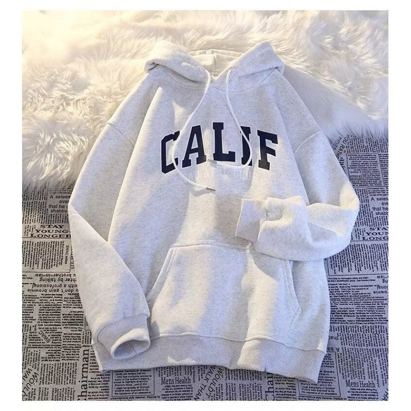 Women's hoodie with eye-catching Uni logo and soft inner lining Lisslune