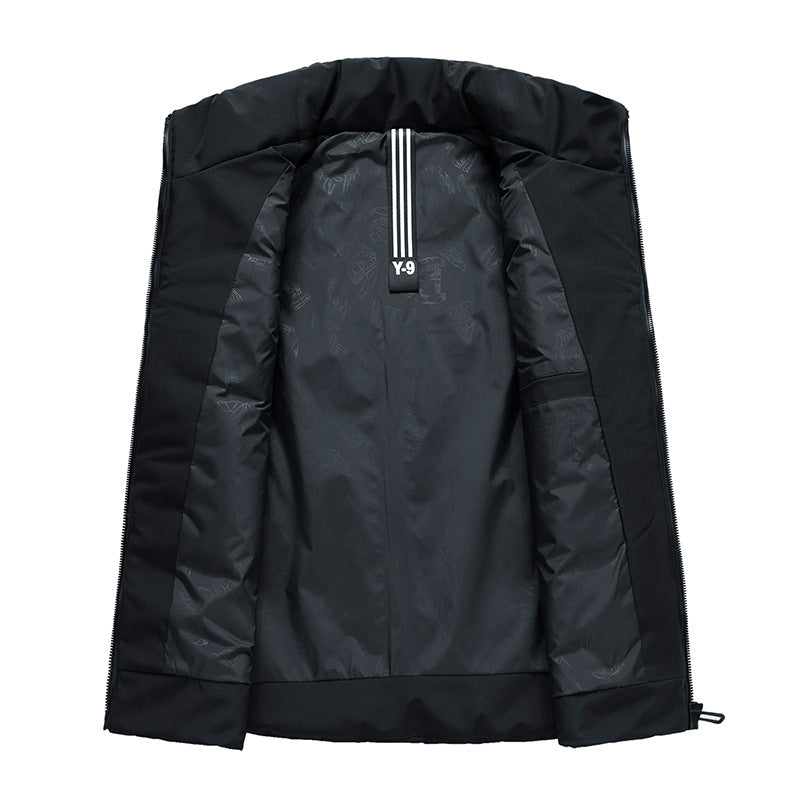 Men's Functional Quilted Vest with Elastic Inserts Lisslune