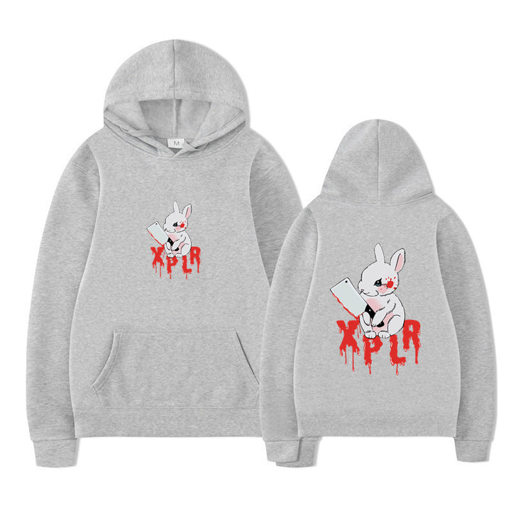 Women's hoodie with striking cartoon motif and comfortable fit Lisslune