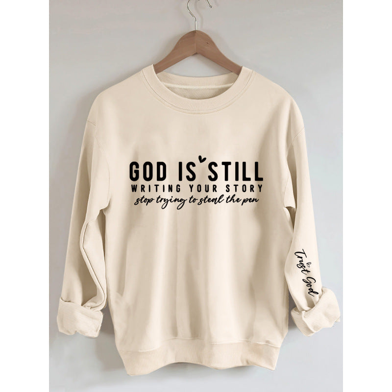 Women’s sweatshirt with inspiring lettering and soft material Lisslune