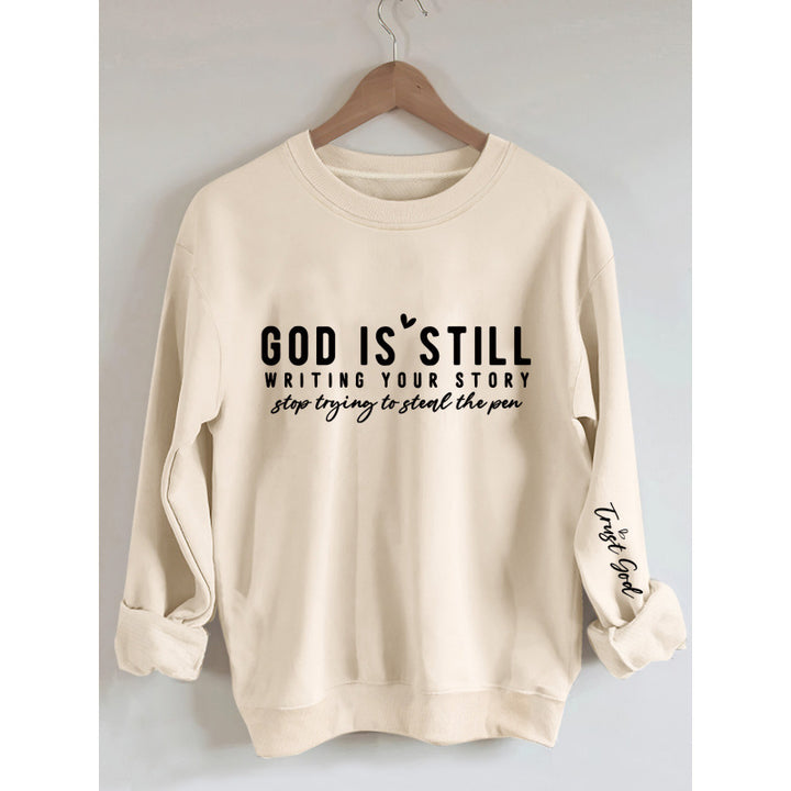 Women’s sweatshirt with inspiring lettering and soft material Lisslune