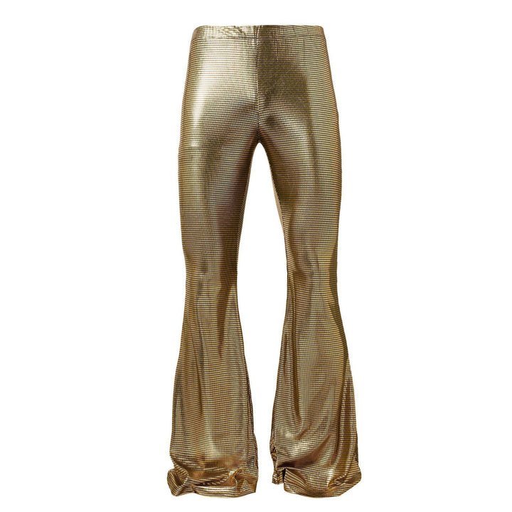 Men's extravagant shiny pants with eye-catching design Lisslune