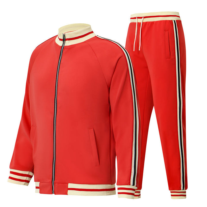 Men's sporty tracksuit with modern design and functional details Lisslune