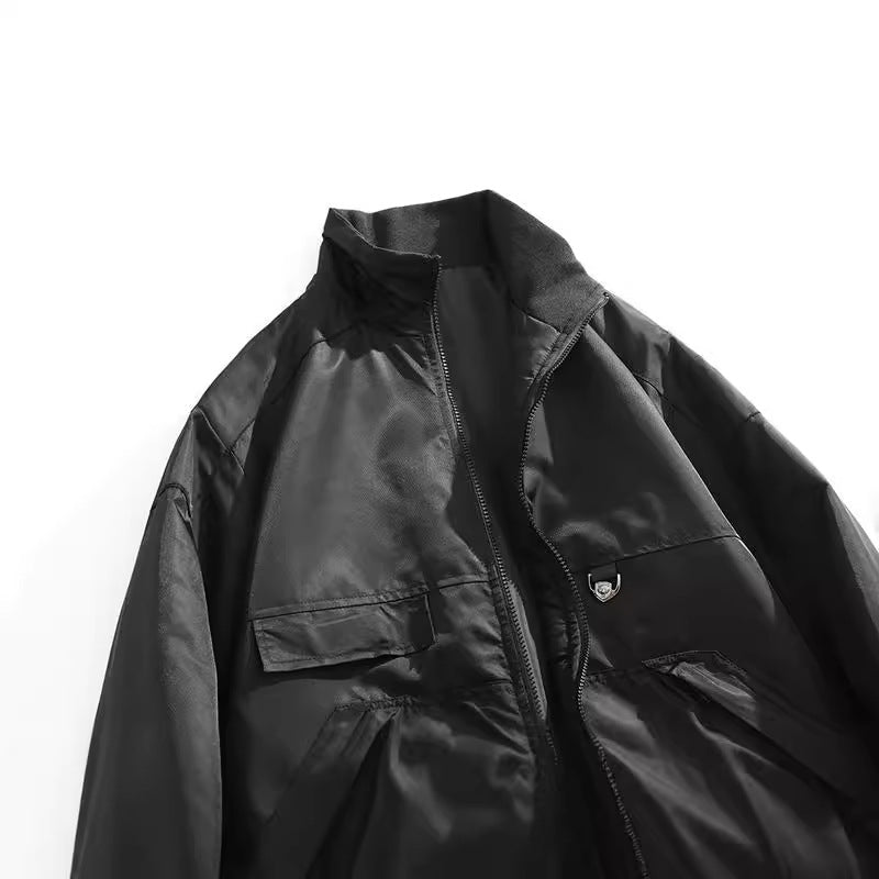 Men's Windproof Transitional Jacket with Elastic Cuffs Lisslune