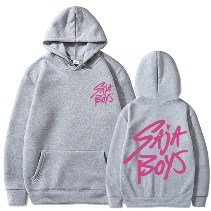 Women's hoodie with distinctive lettering and kangaroo pocket Lisslune