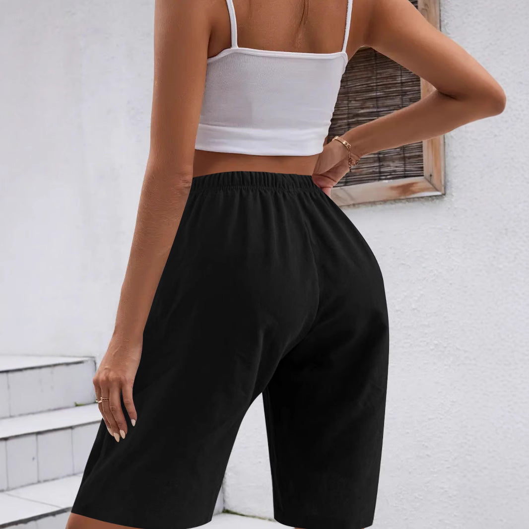 Damen Komfortable Freizeitshorts Lisslune