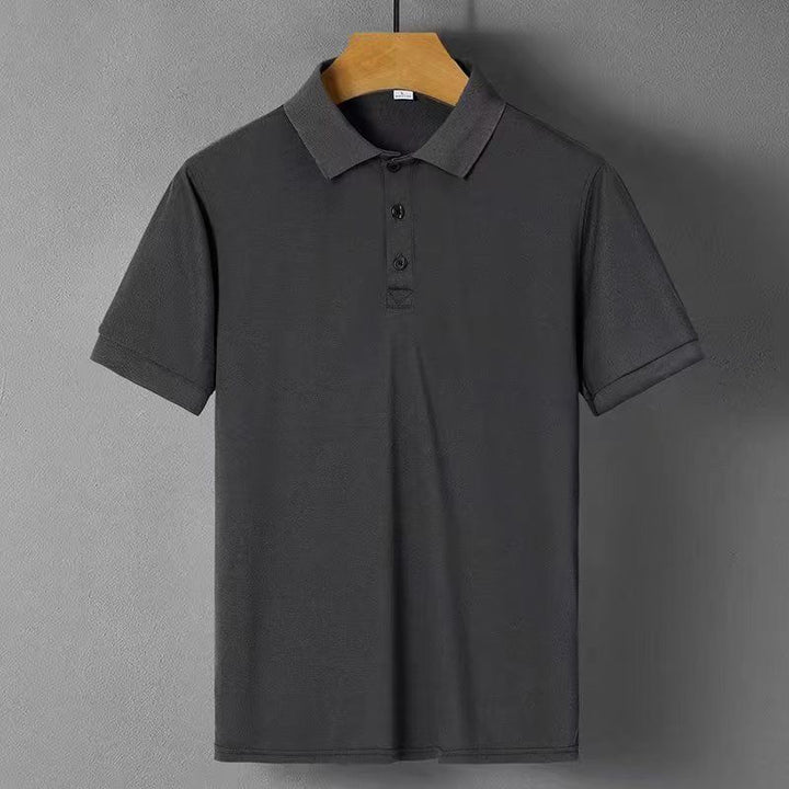 Men's polo shirt with a body-hugging fit and high-quality pique texture Lisslune