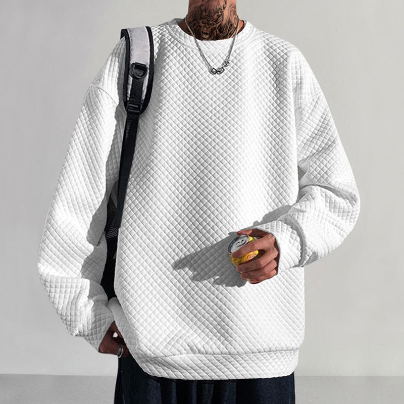 Men's sweatshirt with textured design Lisslune