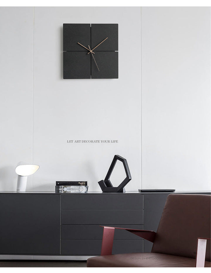 Lisslune | Minimalist Modern Silent Wall Clock for Living Room
