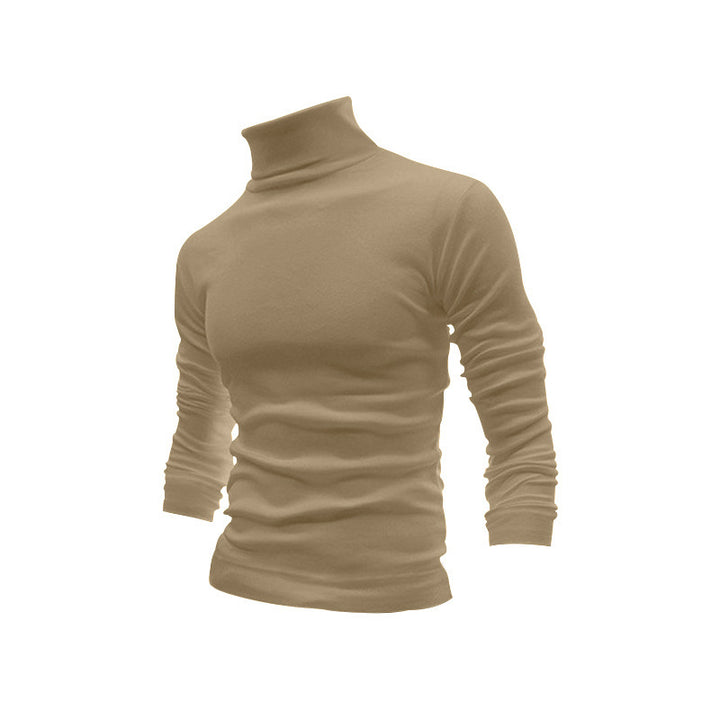 Men's turtleneck sweater made of fine cotton Lisslune