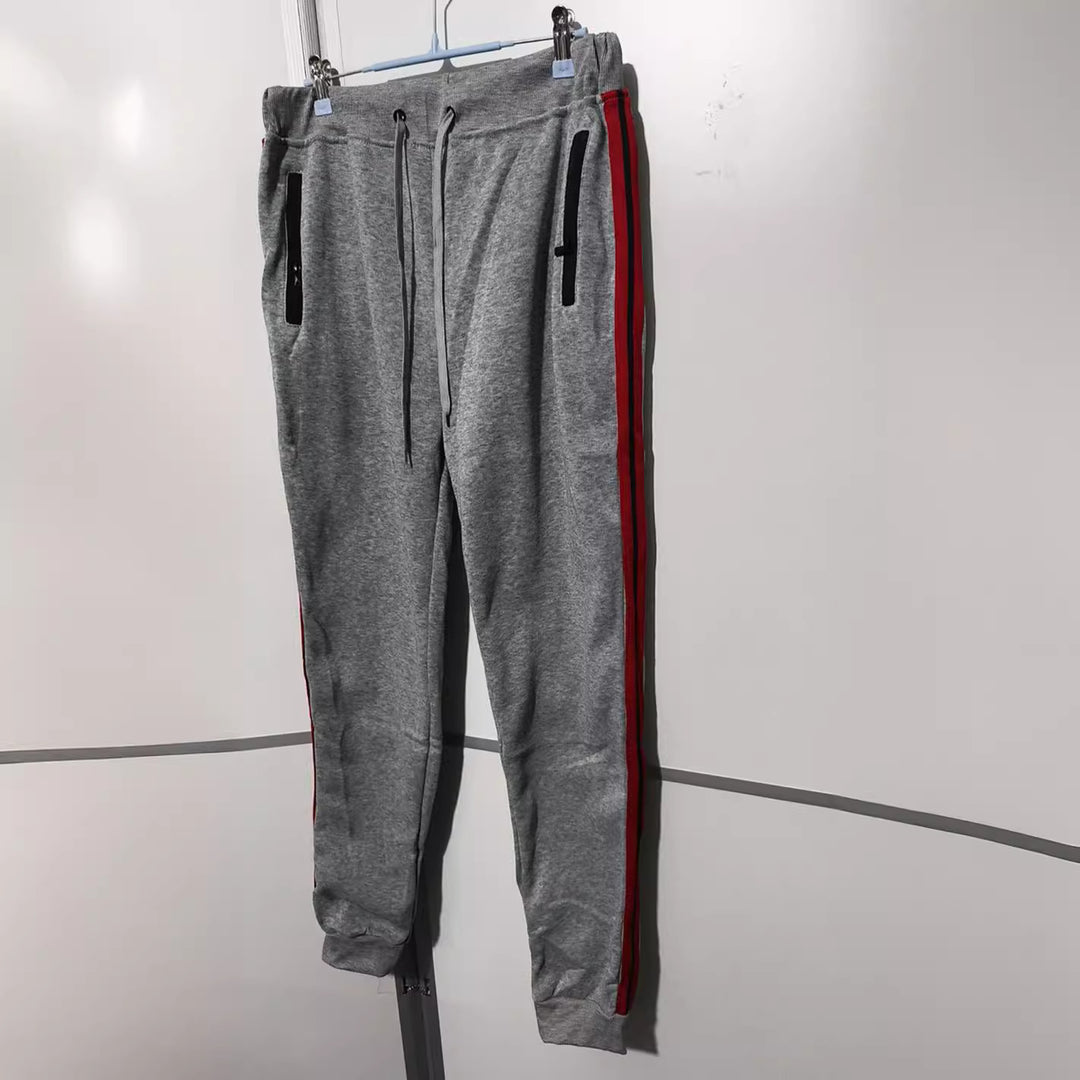 Men's Sporty Joggers with Zip Pockets Lisslune