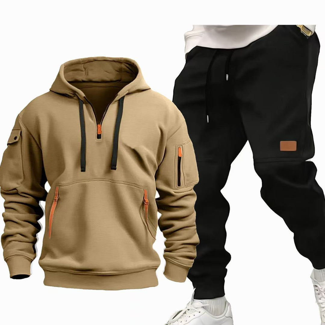 Men's Functional Hoodie and Jogging Pants Set Lisslune