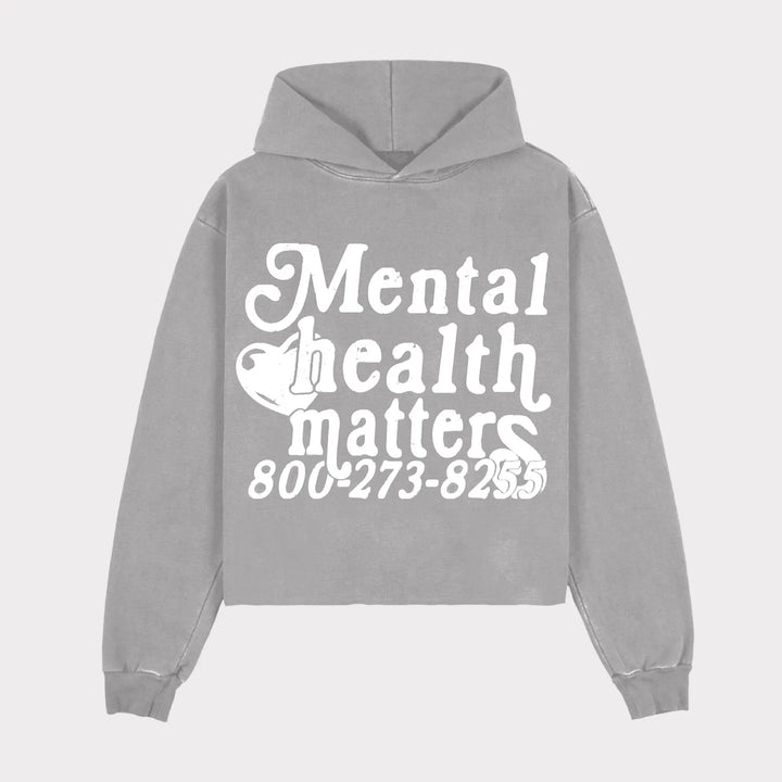 Women's hoodie with statement print Lisslune