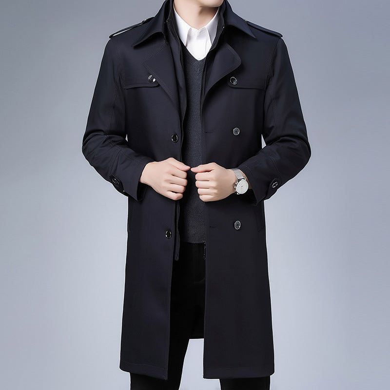 Men's Elegant Trench Coat Lisslune