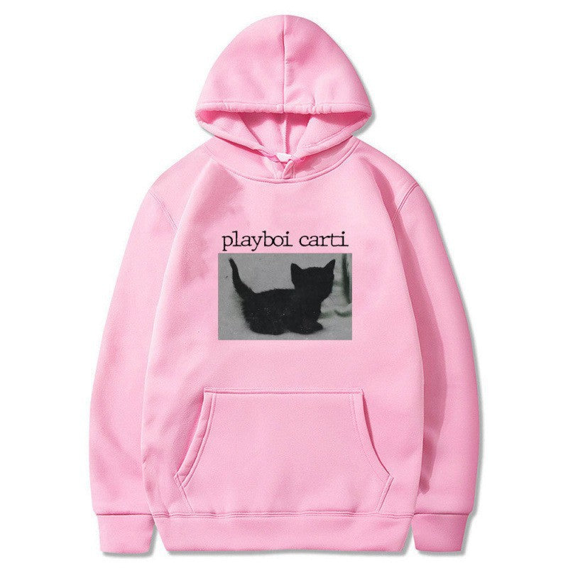 Women's hooded sweatshirt with unique artistic print Lisslune