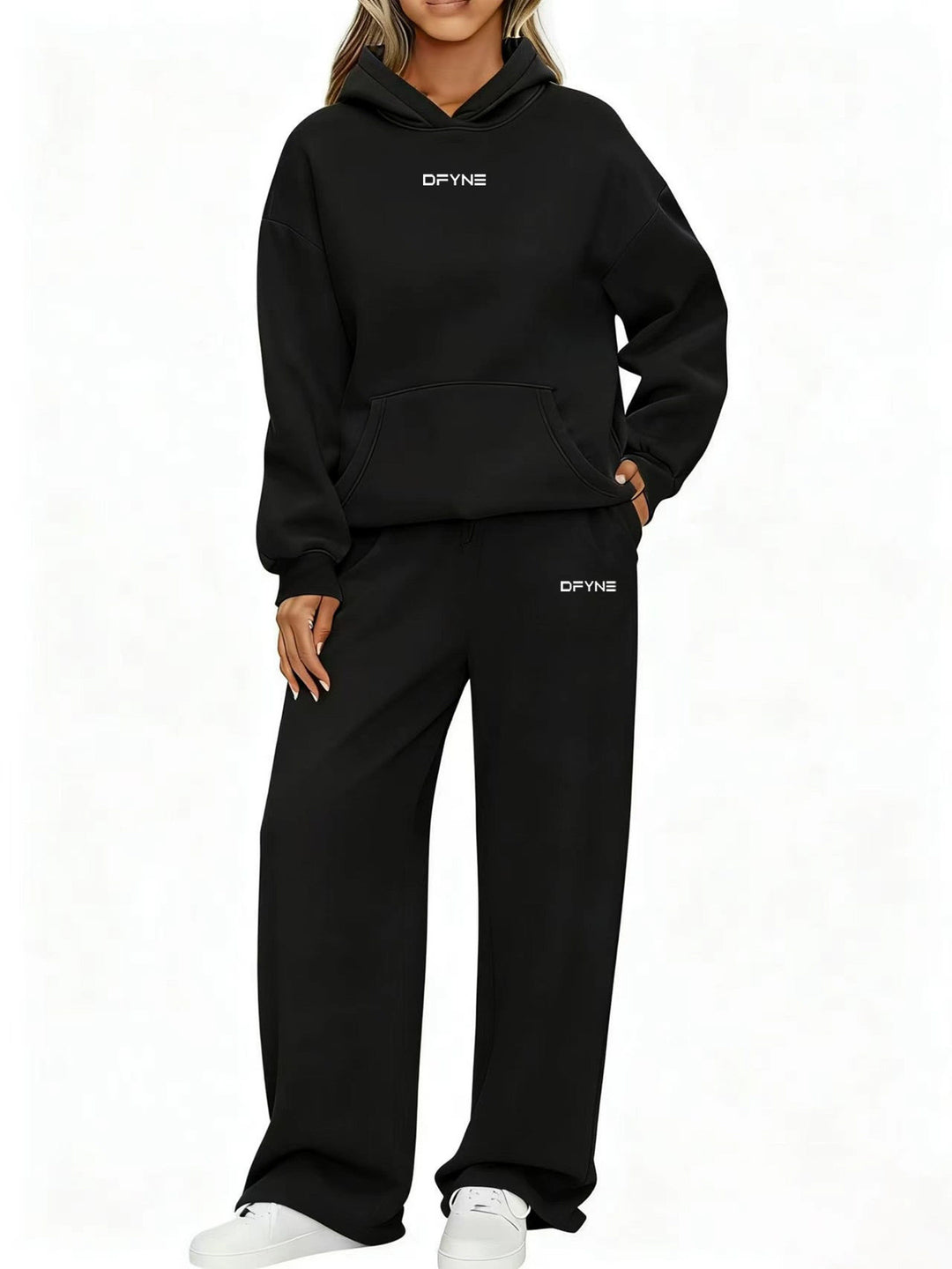 Women's casual jogging suit made of soft sweat material Lisslune