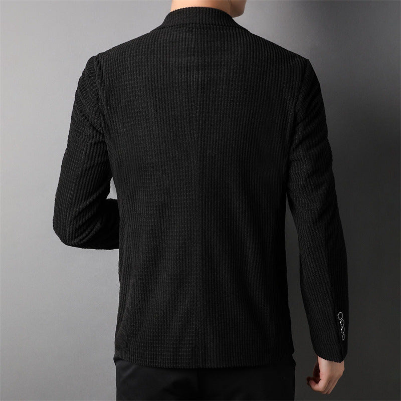 Men's Structured Blazer Jacket Lisslune