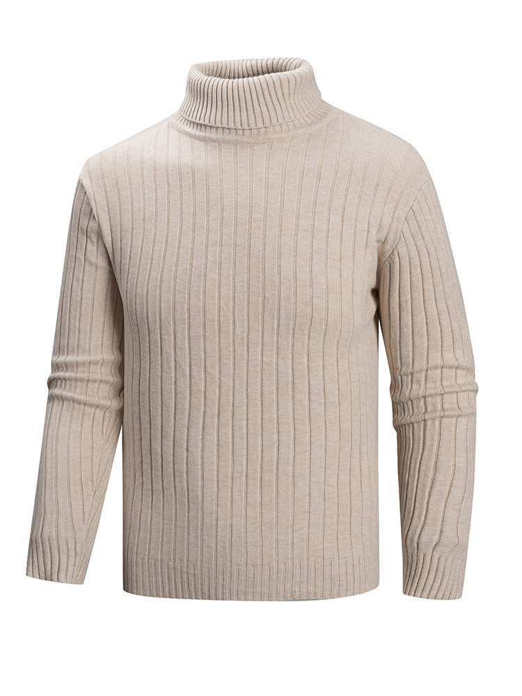 Men's Turtleneck Sweater made of high-quality fine knit Lisslune
