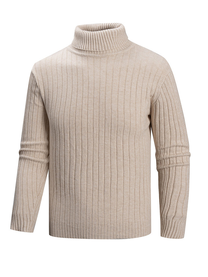 Men's Turtleneck Sweater made of high-quality fine knit Lisslune