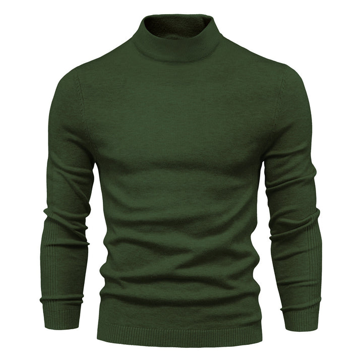 Men's comfortable turtleneck sweater made of soft knit Lisslune