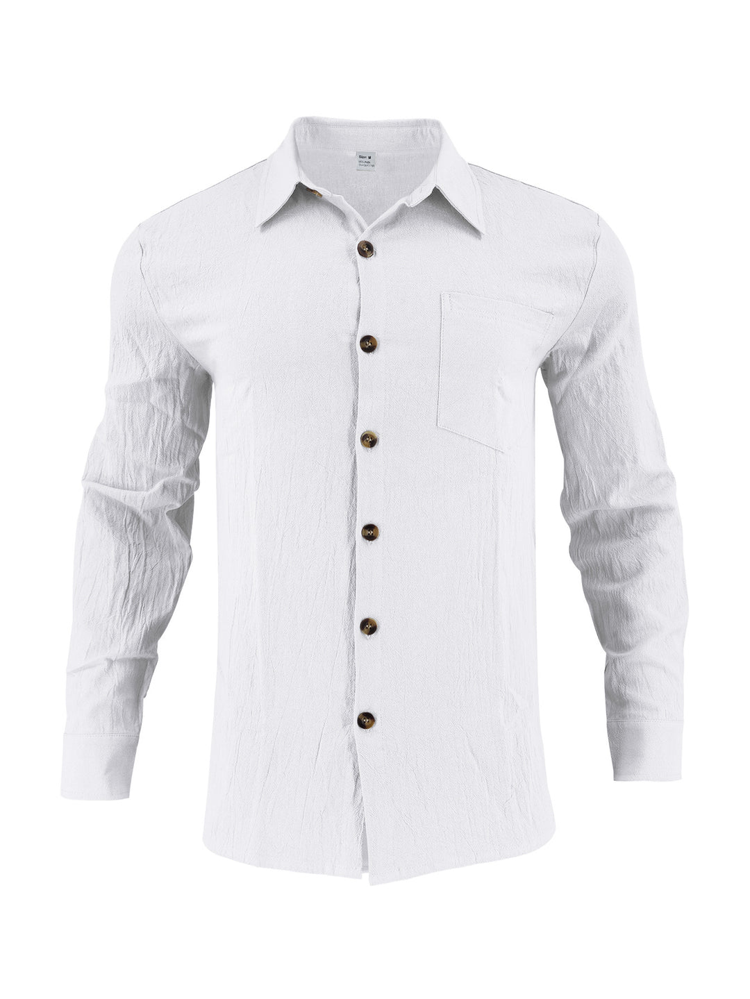 Men's Long Sleeve Shirt made of breathable cotton Lisslune