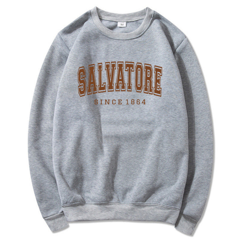 Women's sweatshirt with vintage print and comfortable fit Lisslune