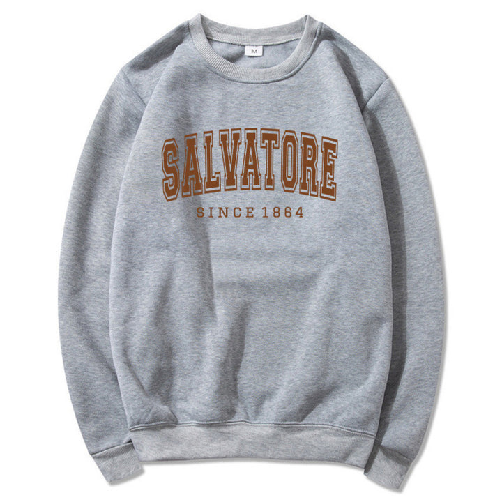 Women's sweatshirt with vintage print and comfortable fit Lisslune