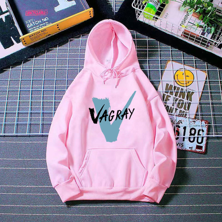 Women's hooded sweatshirt with modern logo print Lisslune