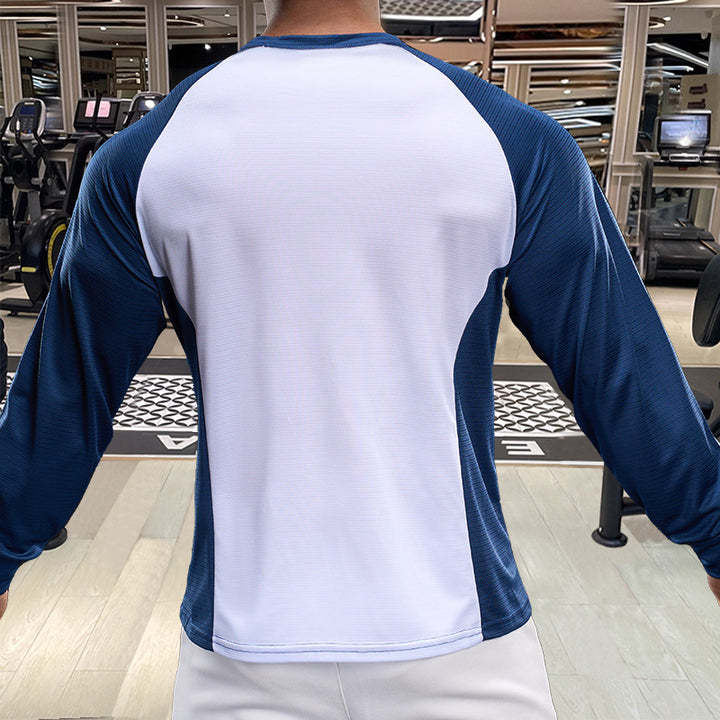Men's functional shirt with breathable material and long sleeves Lisslune