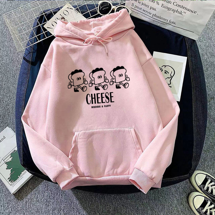 Women's hoodie with creative cartoon print Lisslune