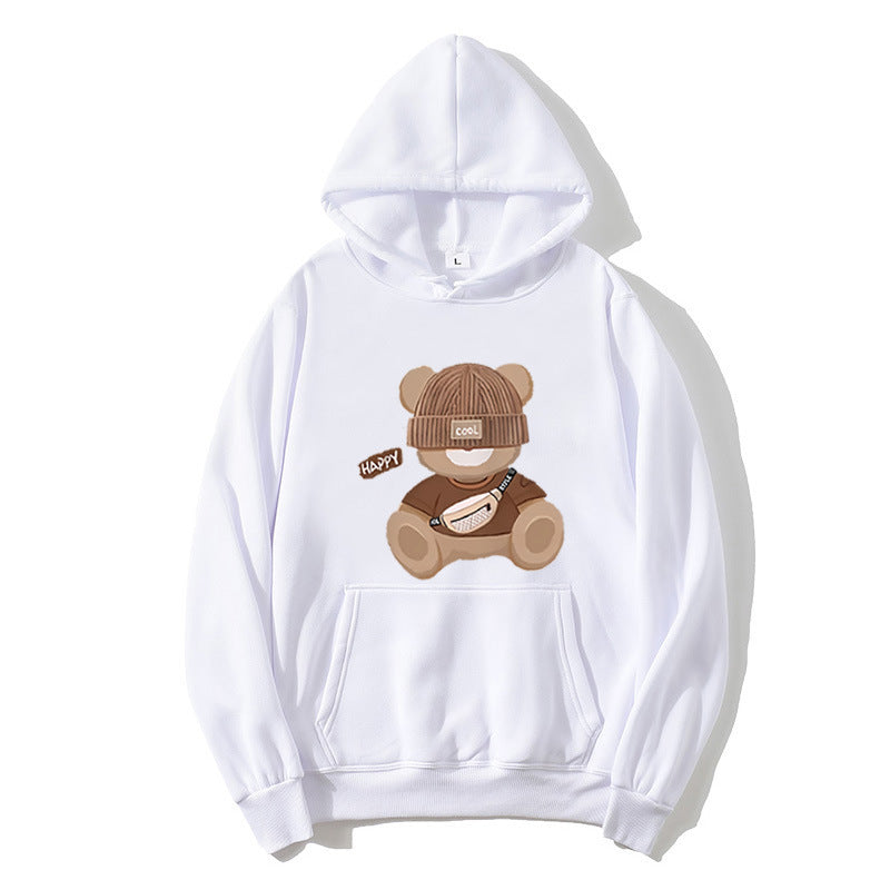 Women's hoodie with unique bear motif Lisslune