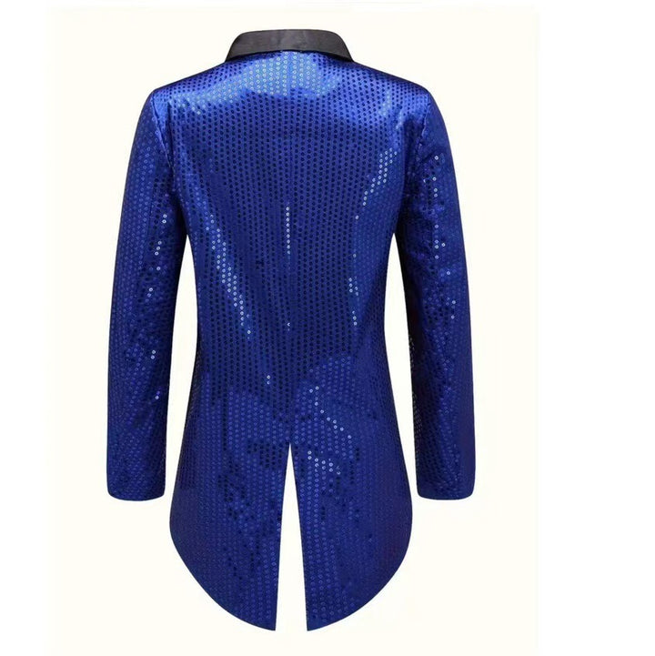 Men's fashionable and shiny blazer with a stylish cut Lisslune